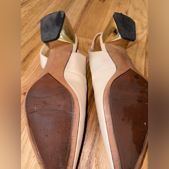 Franco Sarto - Pointed Toe Kitten Heel - Block Heel - Sz 8.5 - Picture 2 of 5